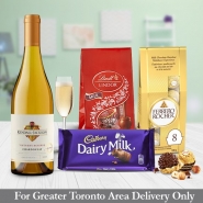 White Wine and Chocolate Sensation