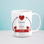Personalized Valentines Day Coffee Mug