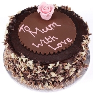 Mothers Day Chocolate Fudge Cake