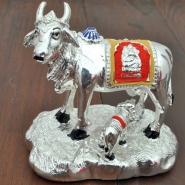 Silver Plated Spiritual Kamdhenu Cow