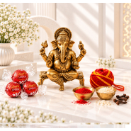 Bhai Dooj Ganesha & Lindt Chocolate