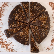 Sea Salted Chocolate Cheesecake