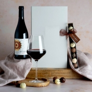 Red Wine & Belgian Chocolates Gift