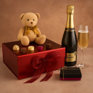 Sparkling Teddy Surprise Gift