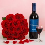 Red Roses & Red Wine