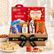 Bhai Dooj Mithai & Chocolate Bliss Hamper