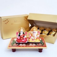 Laxmi Ganesha and Ferrero