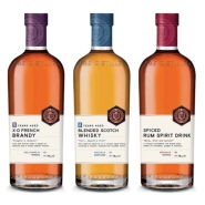 Distilled Whisky, Brandy & Rum Trio