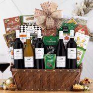 California Collection Wine Basket
