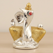 Silver Golden Ganesha