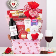 Valentine Cabernet Basket