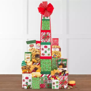 Winter Cheer Gift Tower