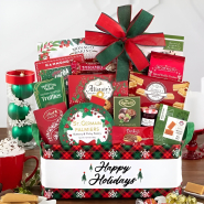 Happy Holidays Gift Basket