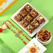 Ethereal Rakhis with Dodha and Almond