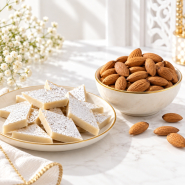 Kaju Katli & Premium Almonds Festive Combo