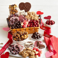 Decadent Valentine Gift Basket