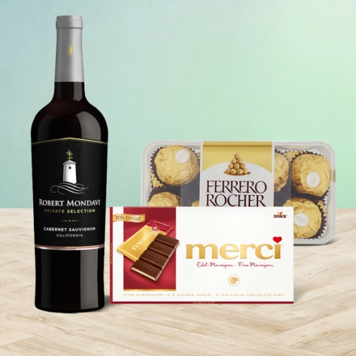 Chocolates With Red Wine