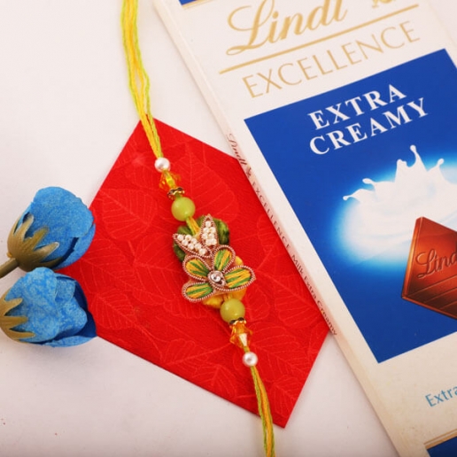Lindt Chocolate with Rakhi