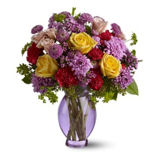 Pink and lavender bouquet