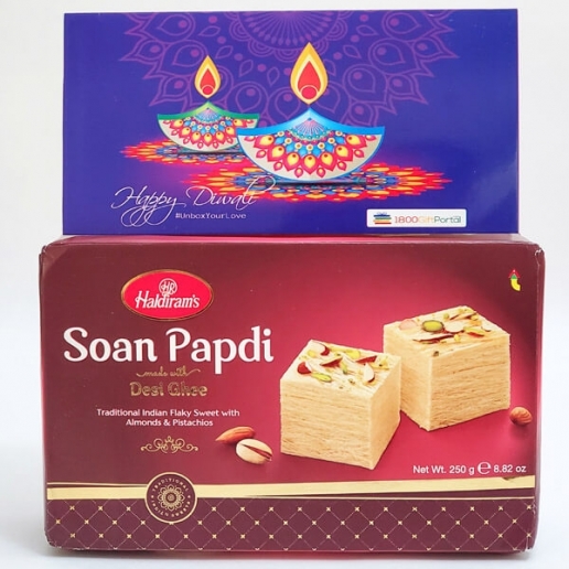 Soan Papdi & Diwali card