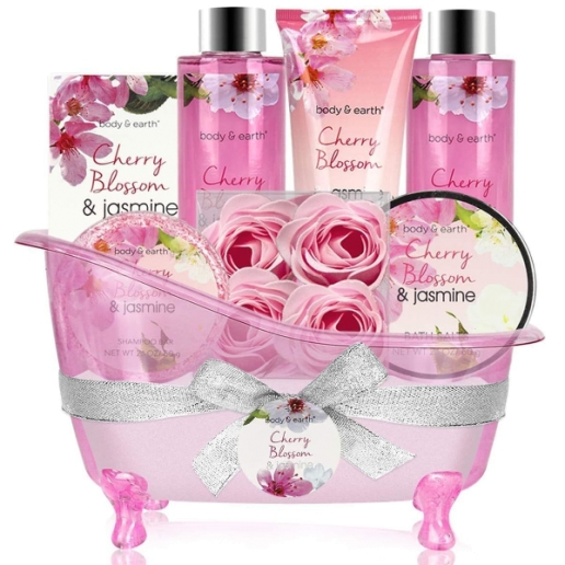 Cherry Blossom Bliss Bath Set