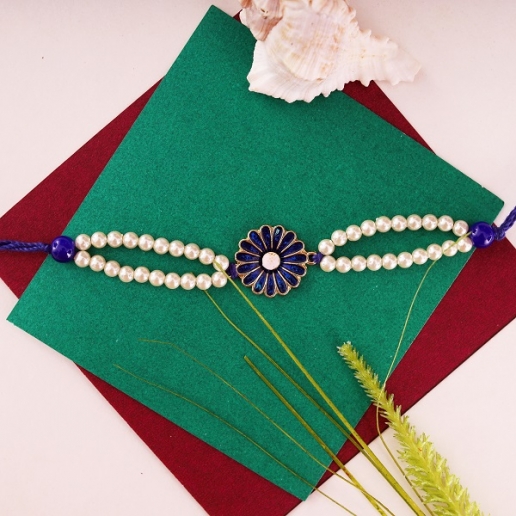 Celestial Pearl Rakhi