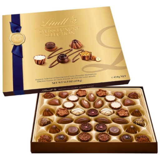 Lindt Swiss Luxury Selection Pralines Gift Box