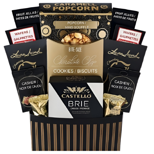 Golden Impression Chocolate Gift Basket