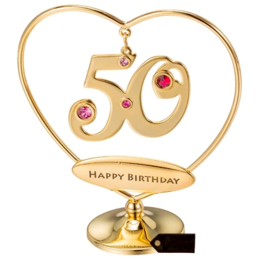 50th Happy Birthday Heart