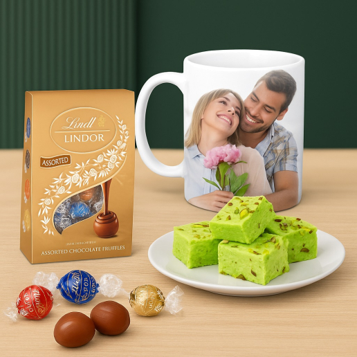 Pista Barfi and Mug