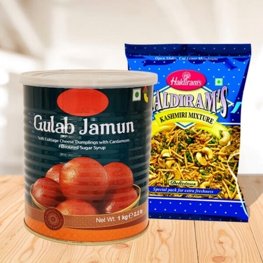 Gulabjamun & Snacks Mixture
