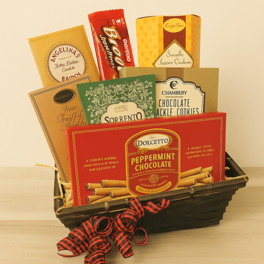 Country Christmas Gift Basket