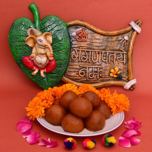 Ganesha Namha Hanging & Gulab jamun