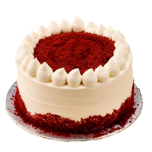 Red Velvet Crunch Cake