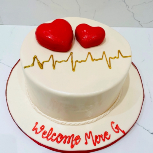 Heartbeat Chocolate Cake