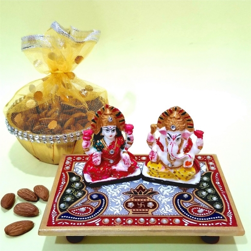 Laxmi Ganesha & Nuts