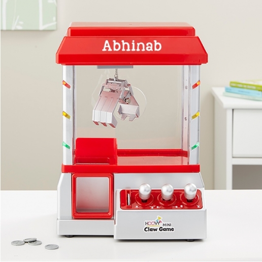Personalized Valentines Day Mini Claw Machine