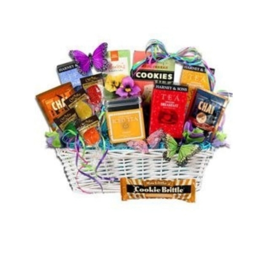 Tea and Cookies Gift Basket