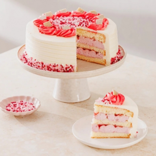 Ultimate Raspberry Ripple Cake