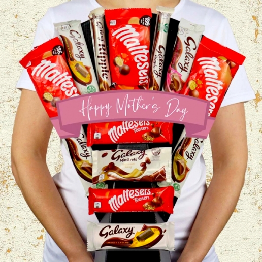 The Malteser & Galaxy Chocolate Bouquet