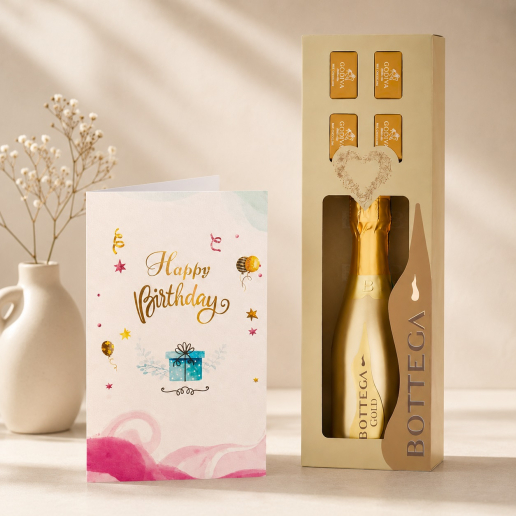 Golden Prosecco Celebration