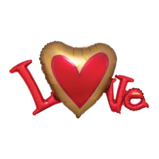 Love Heart Supershape Balloon