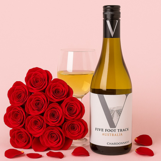 White Wine & Red Roses