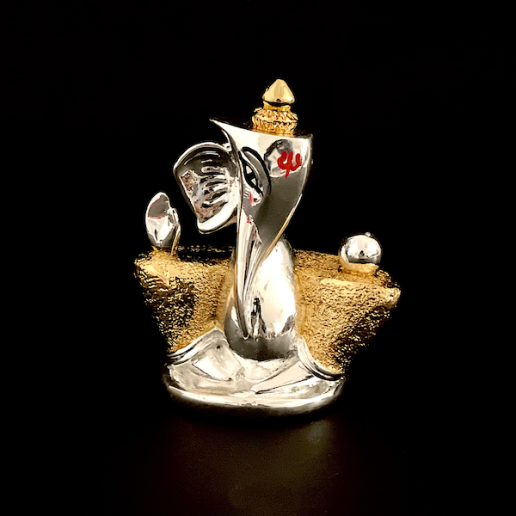 Silver Golden Ganesha