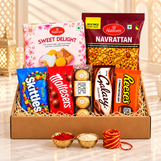 Bhai Dooj Sweet & Savoury Treats Hamper