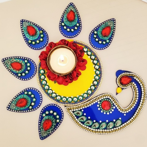 Peacock Diwali