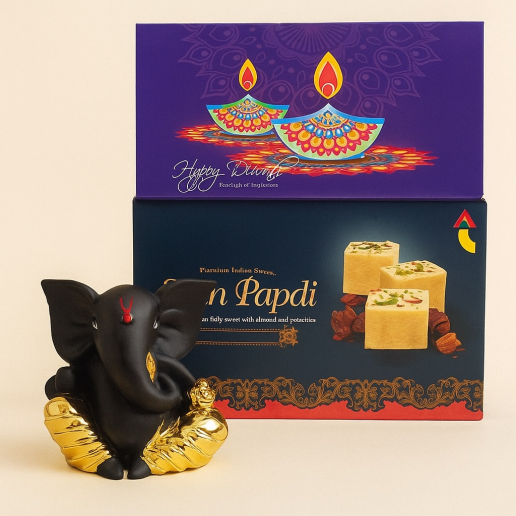 Elegant Ganesha with Soan