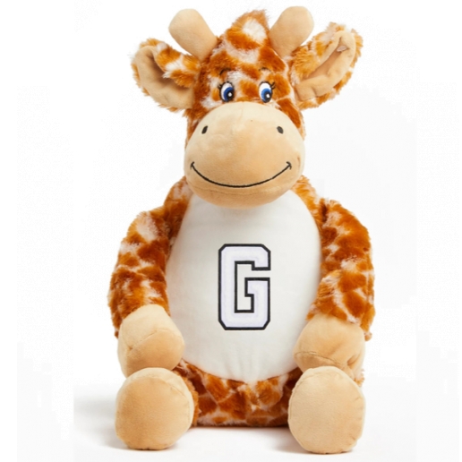 Personalised Soft Plush Giraffe