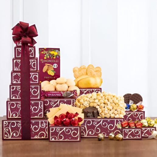 Chocolate and Sweets Gift Tower