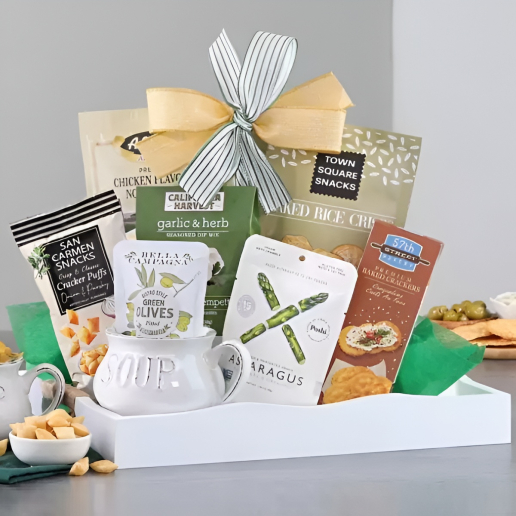 Soups On Gift Basket